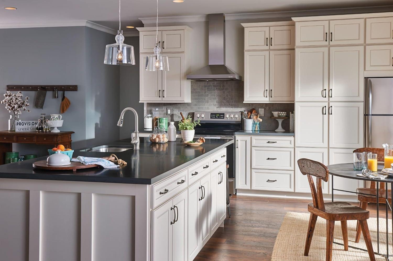 Brantford Pull Out Single Handle Kitchen Faucet with PowerBoost and Reflex