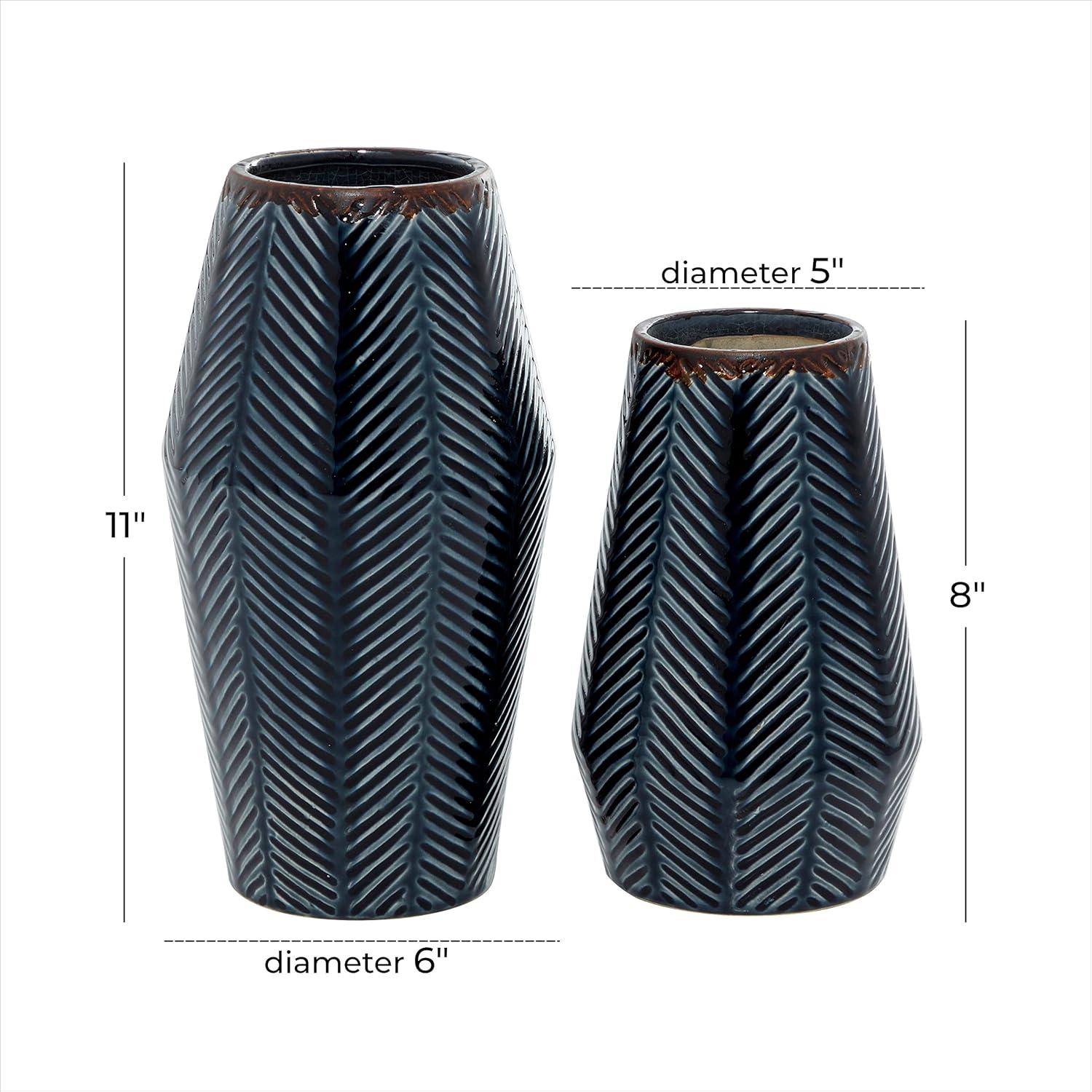 Mistana™ 2 Piece Duren Ceramic Table Vase Set