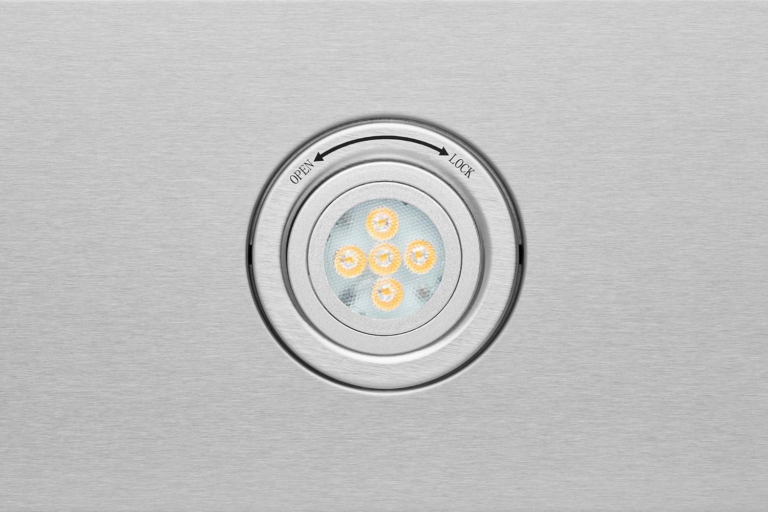 Hauslane Hauslane Range Hood 30 Inch - Under Cabinet Range Hood 30" Stainless Steel Kitchen Hood, Vent Hood 30 Inches, Stove Vent Hood for Kitchen, Vent Hoods 30 Inch with LED - Chef Series PS18 XJ-TLKX-SFBU