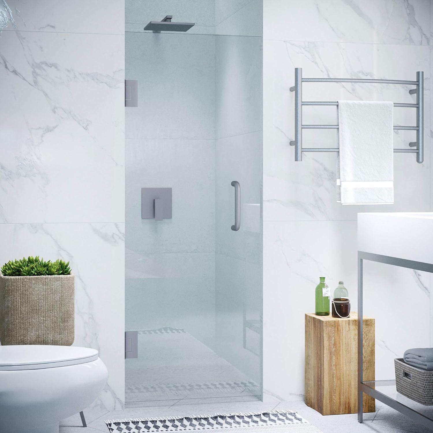 Fellow Series 30" x 72" Hinged Frameless Shower Door