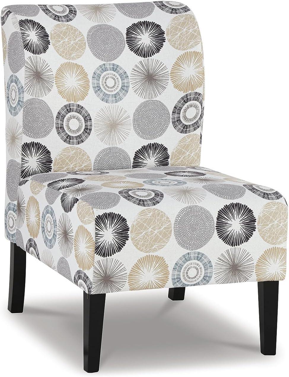 Signature Design by Ashley Casual Triptis Accent Chair  Gray/Tan