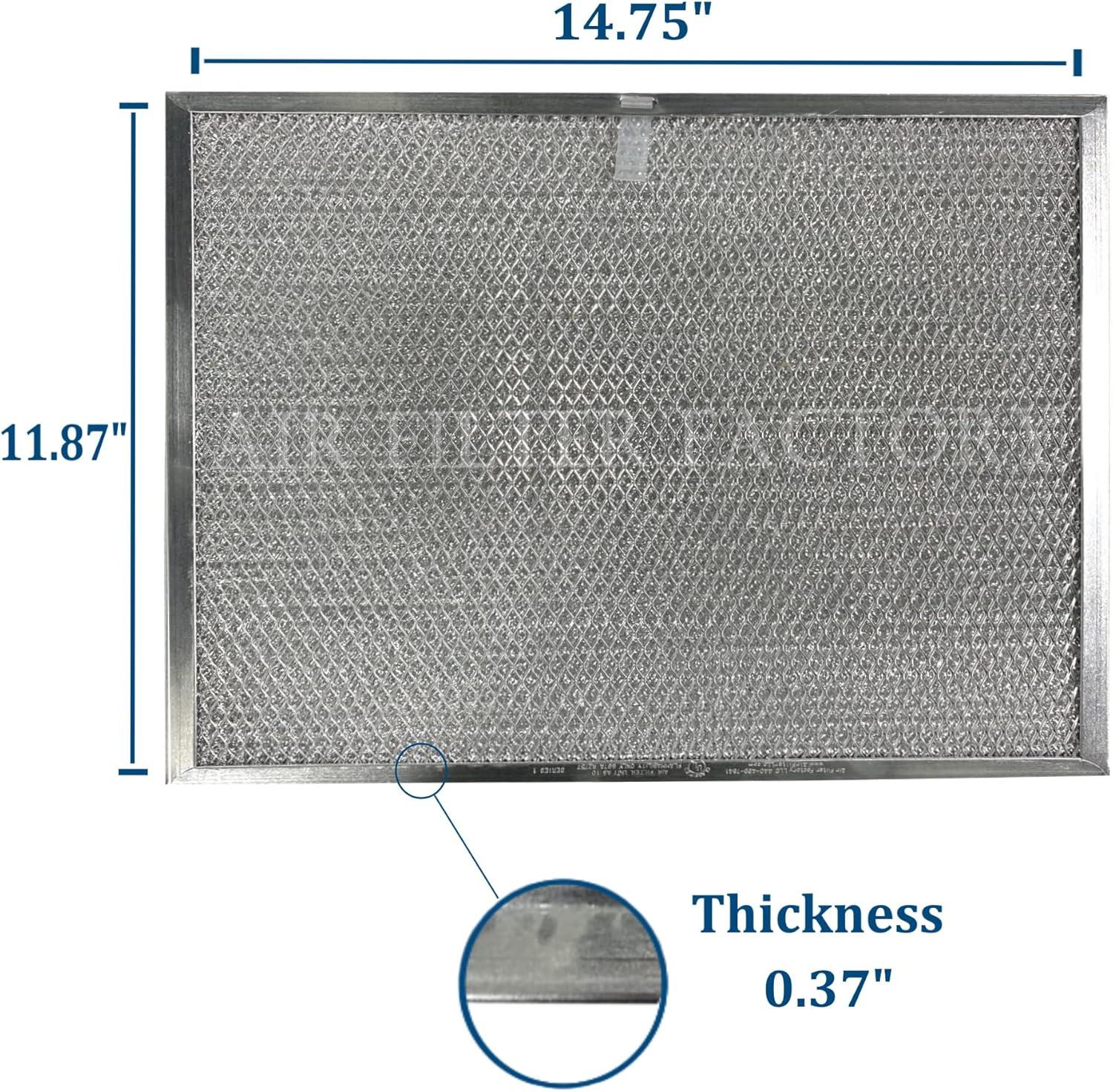 Air Filter Factory Replacement for BPS1FA30, QS1 & WS1 99010299 30 Inch Broan Range Hood Grease Filters 2-Pack