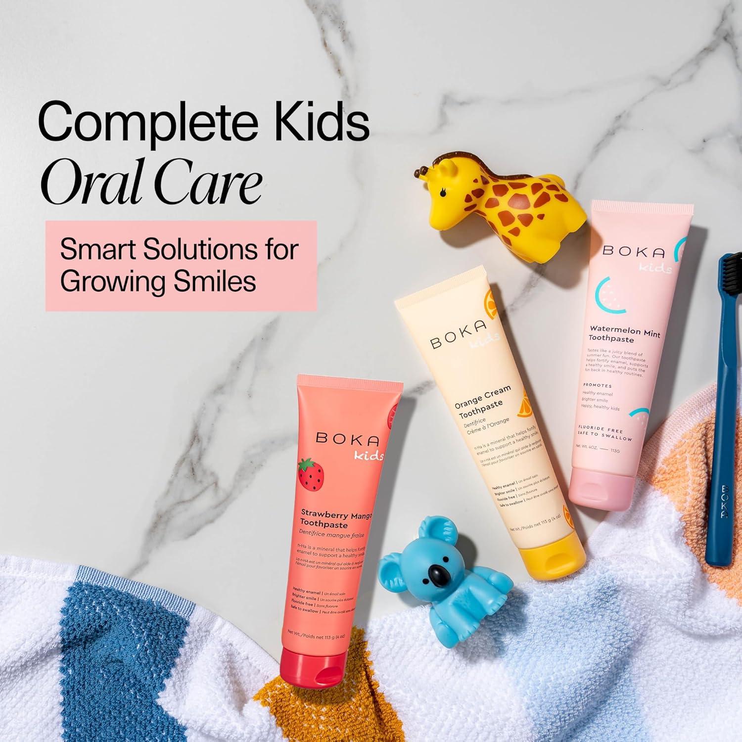 Strawberry Mango Fluoride-Free Remineralizing Toothpaste for Sensitive Teeth