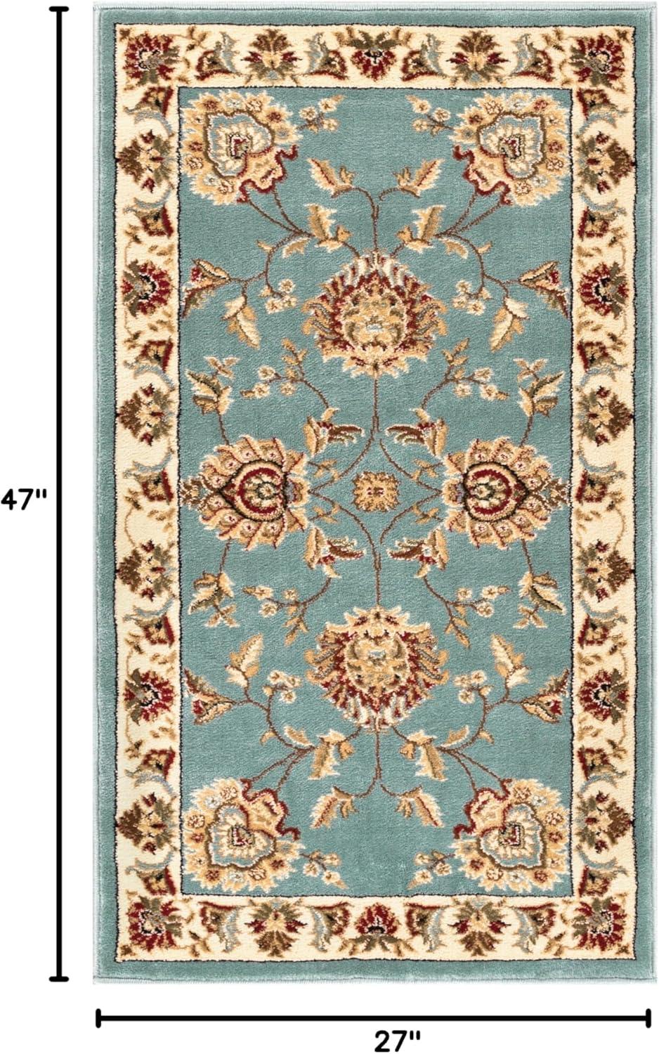 Well Woven Timeless Abbasi Oriental Persian Green 5'3" x 7'3" Area Rug
