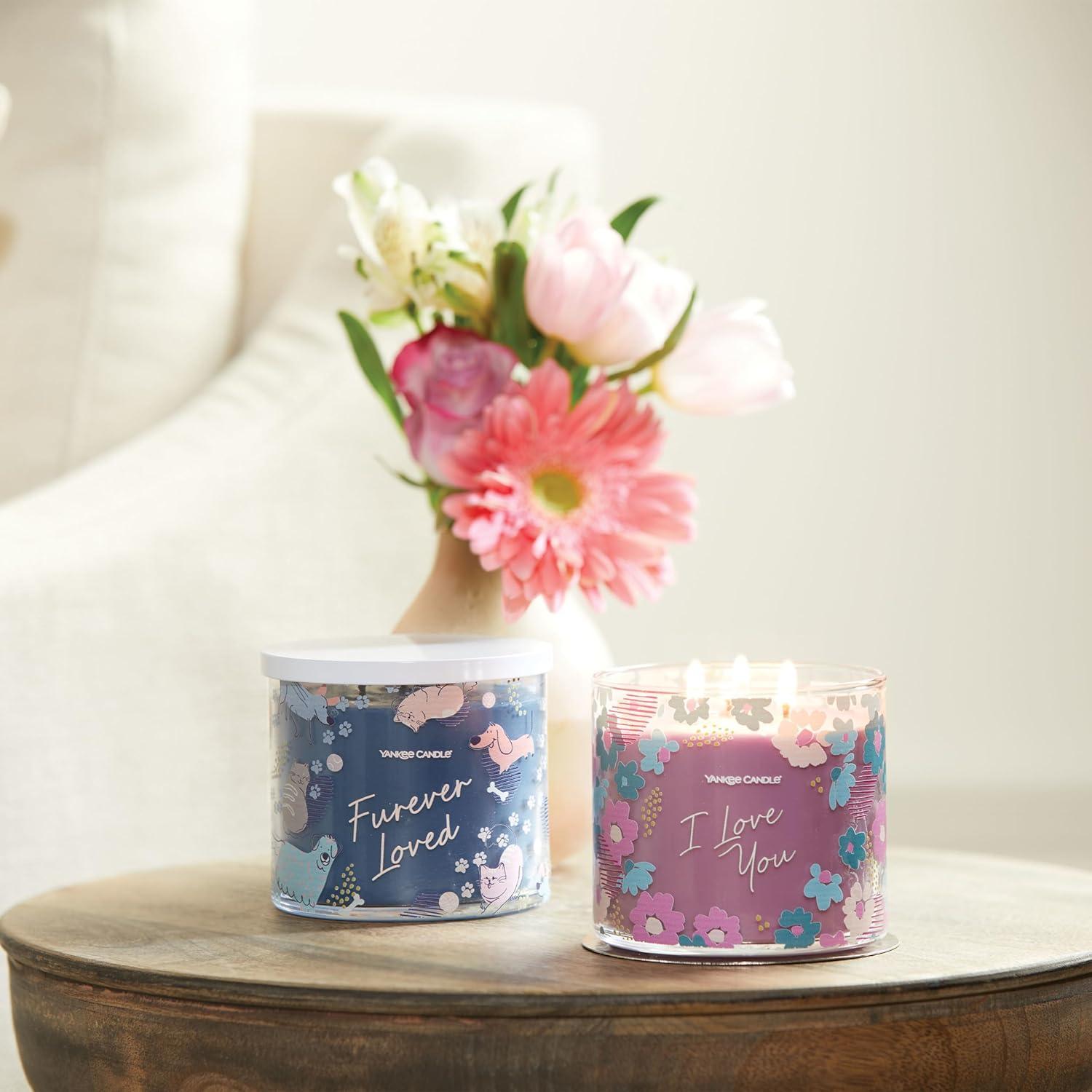 Yankee Candle Thank You 3-Wick Candle, Pink Sands, 14.5 oz.