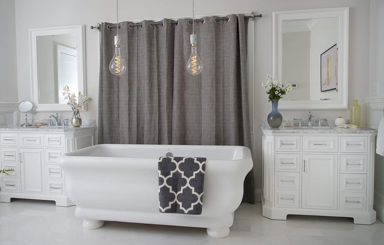 Oversized Iceberg Antique LED Edison Bulb, 60 Watt Equivalent, E26 Dimmable