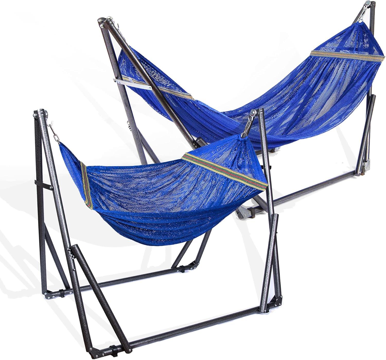 Quality Home EZ Daze Hammock with Stand-NAVY