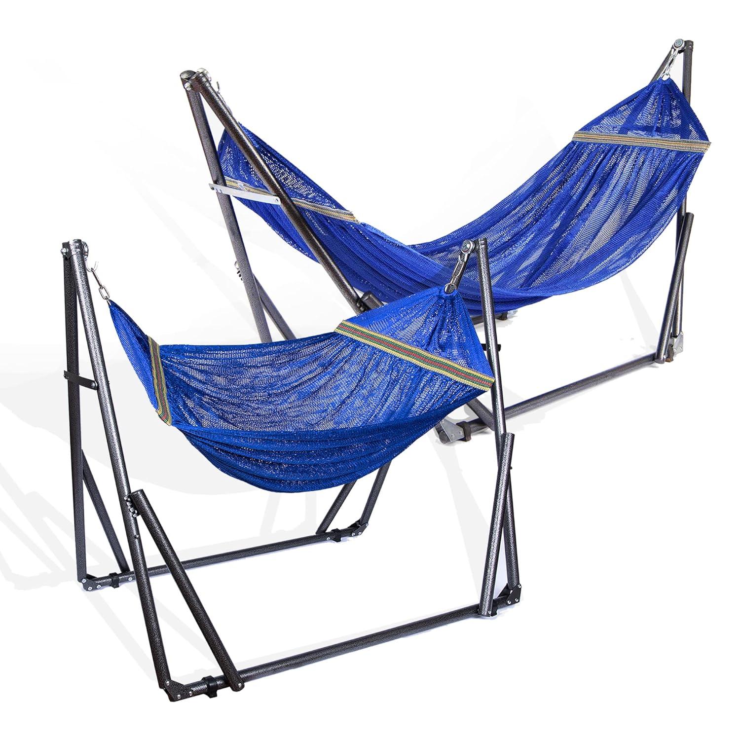 Quality Home EZ Daze Hammock with Stand-NAVY