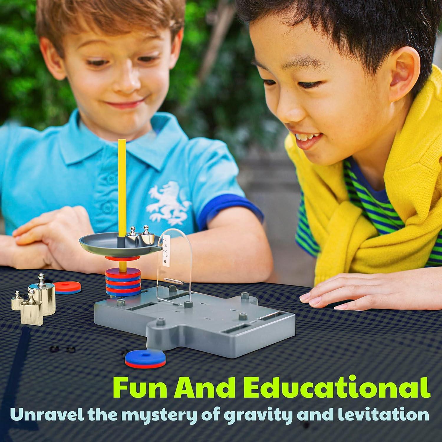 4M: KidzLabs Anti-Gravity Maglev - 7 Physics Projects, Magnetic Levitation STEM