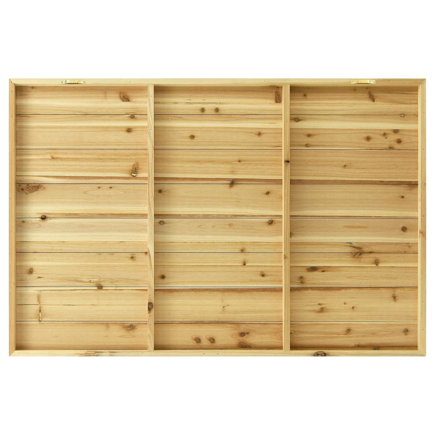 Empire Art Direct "Curious Cow" Arte de Legno Digital Print on Solid Wood Wall Art 30 x 45