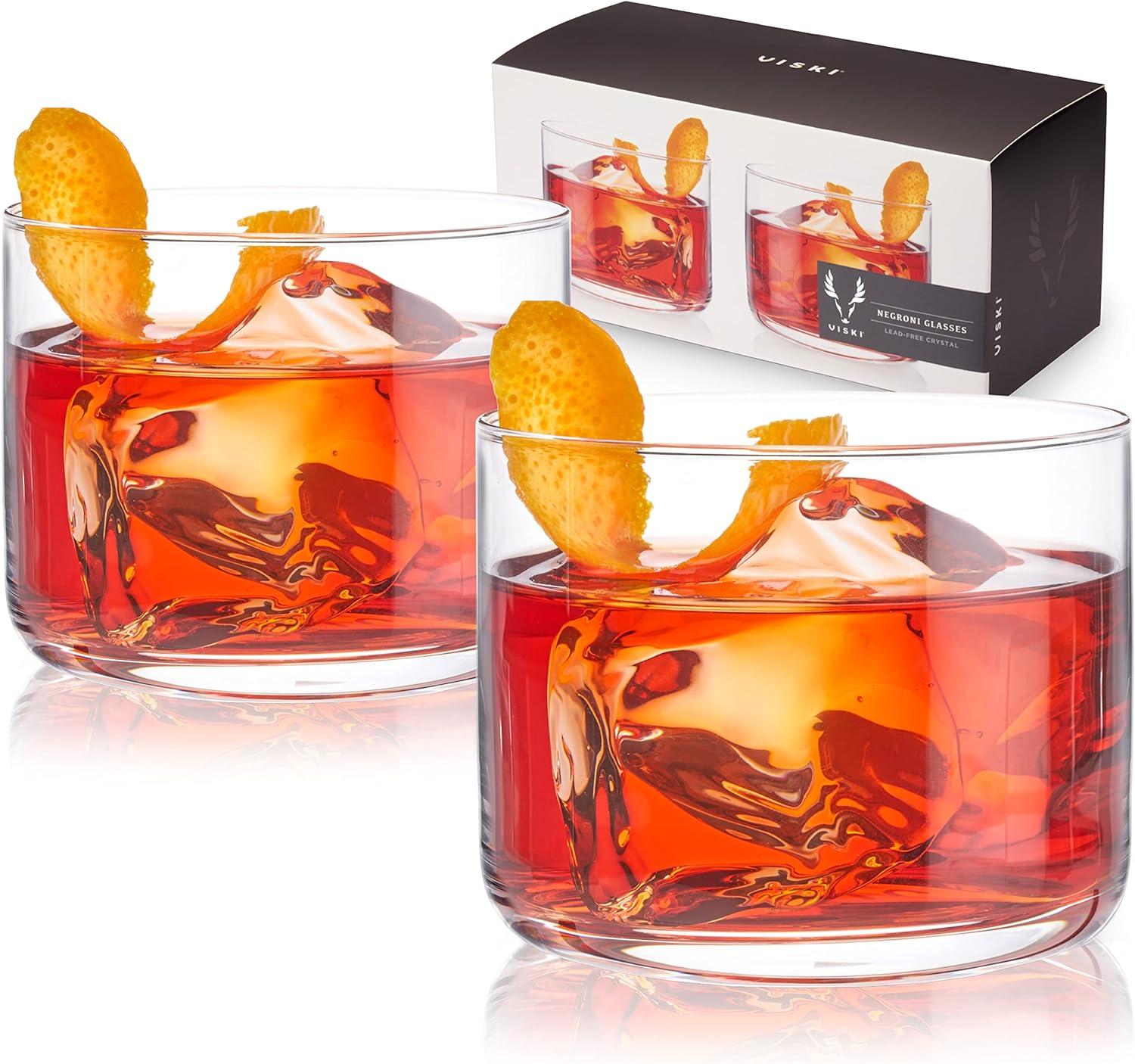 Raye Crystal Negroni Glasses