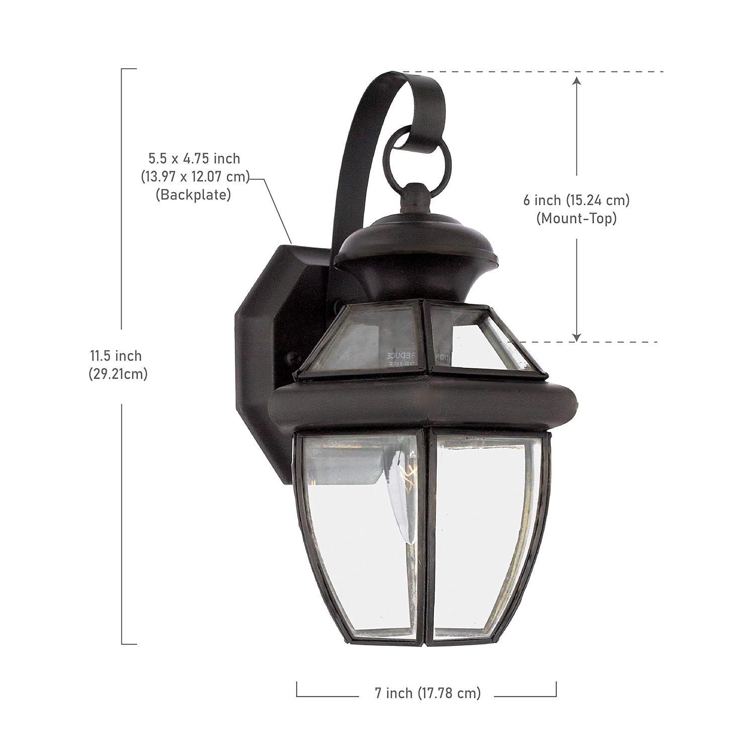 Quoizel Lighting Newbury 1 - Light Sconce in  Medici Bronze