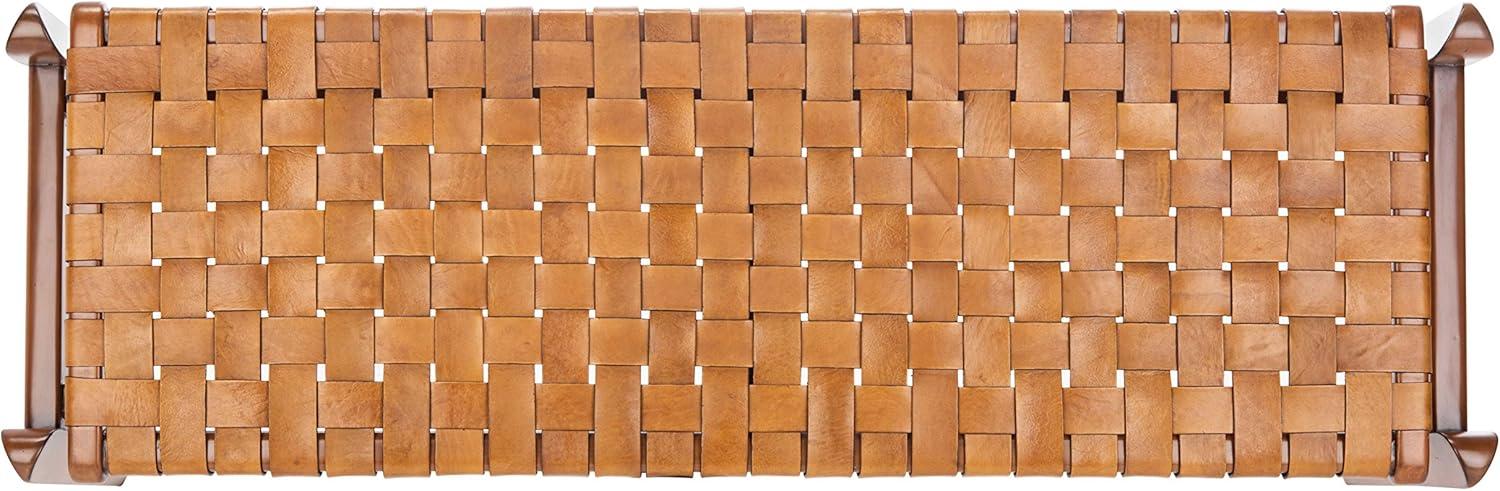 Kenan Genuine Leather Bench