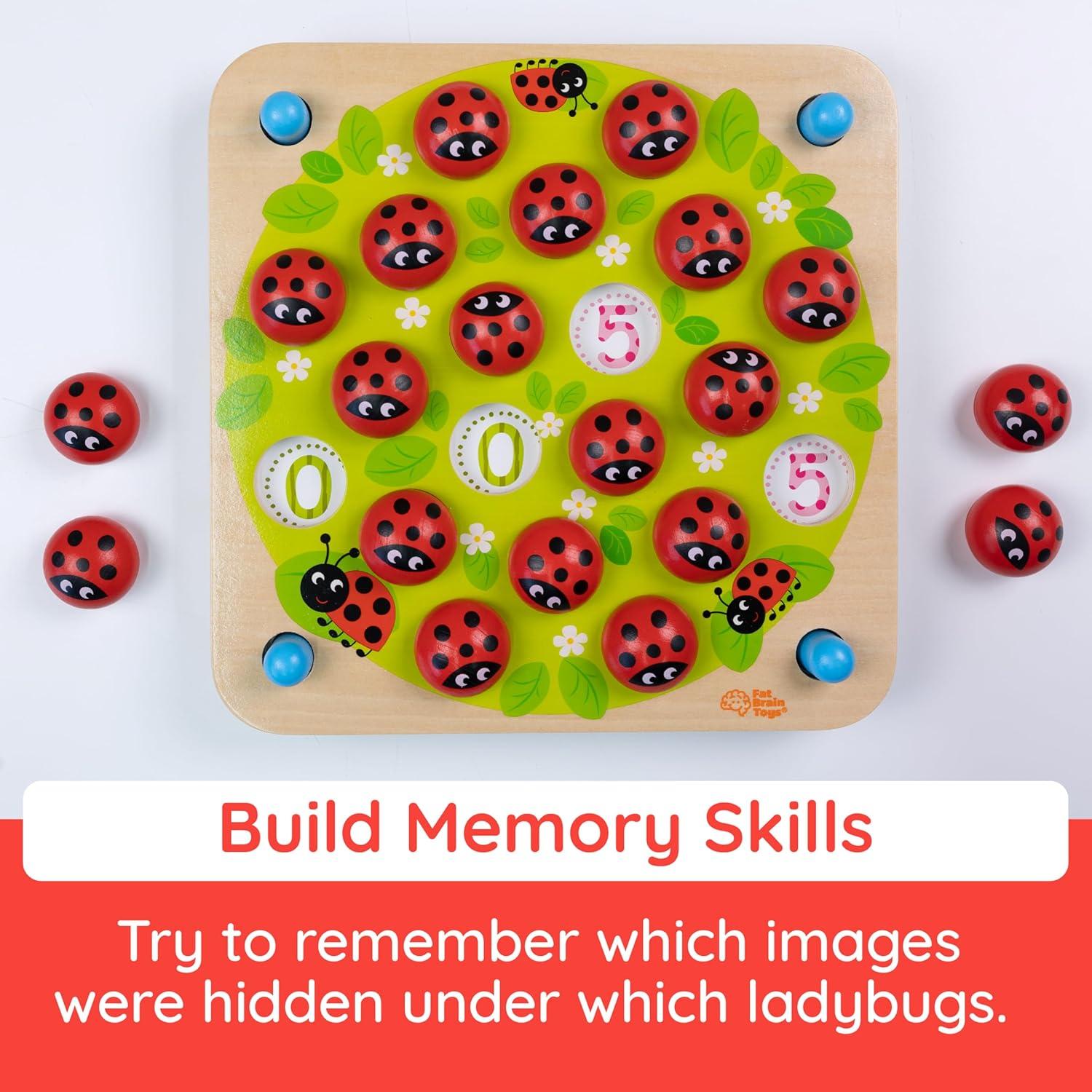 Fat Brain Toys Ladybugs Garden Memory Game FB256-1