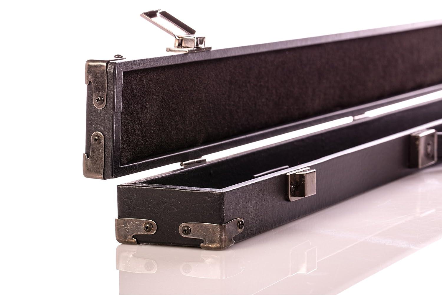 Mizerak Pool Cue Case Hard-Sided Pool Multicolor 2 Piece