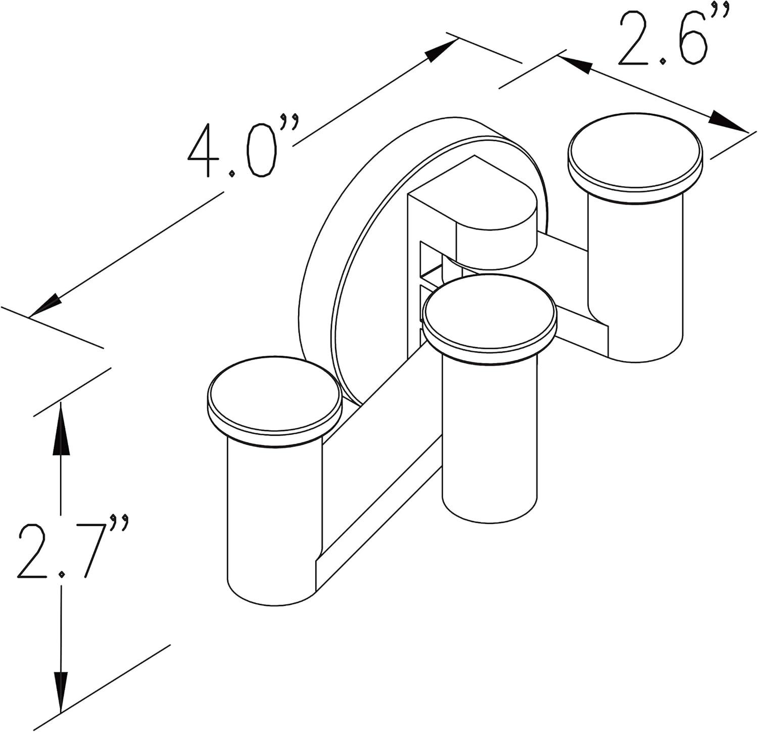 Matte Black Stainless Steel Triple Pivoting Robe Hook