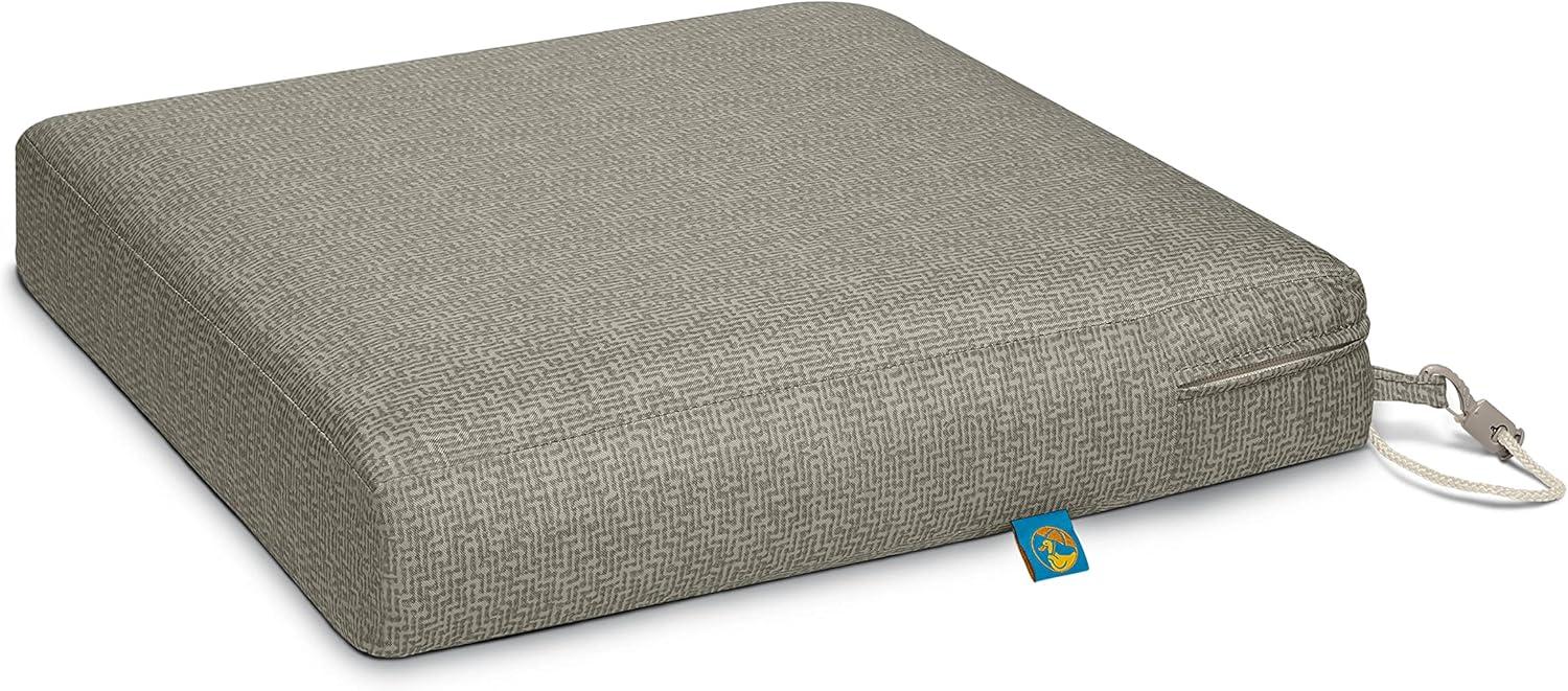 Weekend Outdoor 3'' Dining Chair Seat Cushion