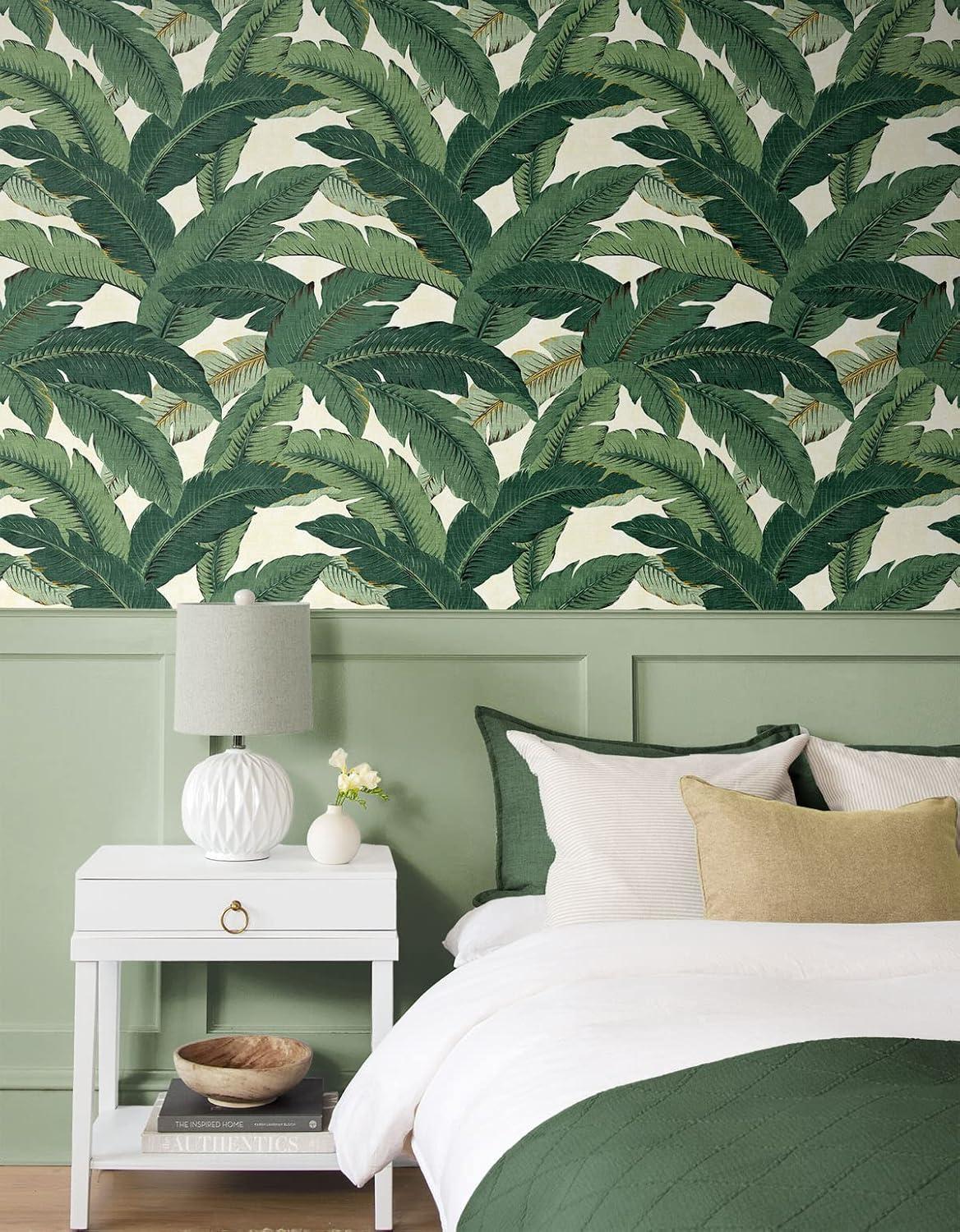 Tommy Bahama Home Tommy Bahama Swaying Palms 18' L x 20.5" W Peel & Stick Wallpaper Roll