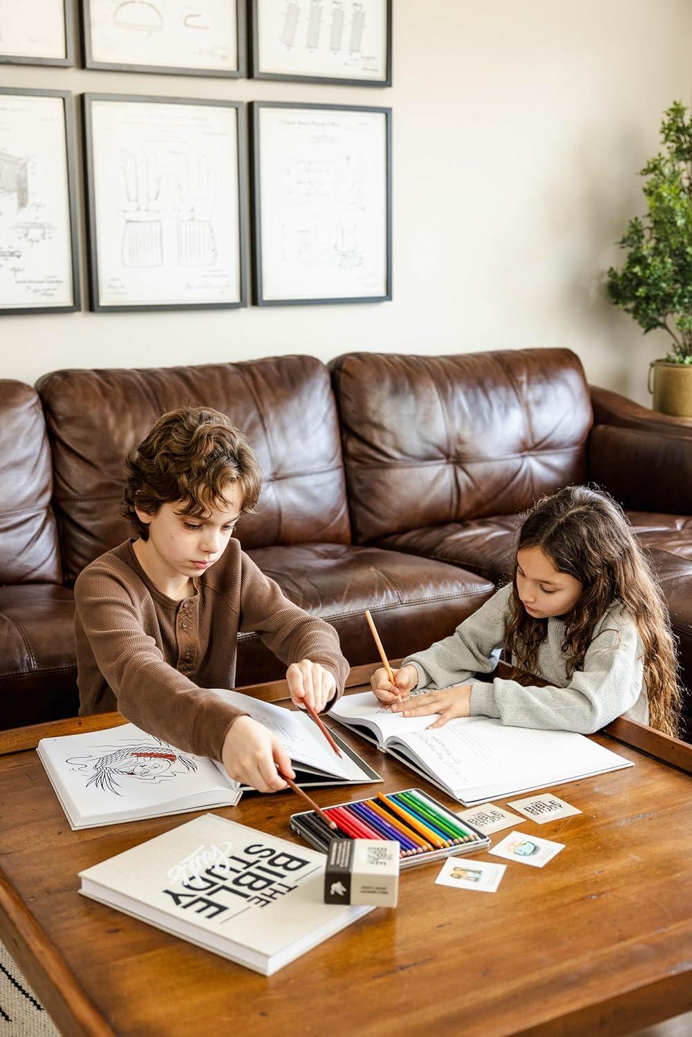 The Bible Study for Kids: Hardcover Edition with Full-Color Illustrations