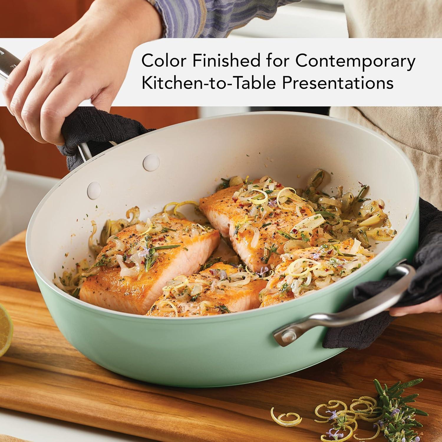 KitchenAid® KitchenAid® Hard Anodized Ceramic Nonstick Saute Pan with Lid, 5 Quart