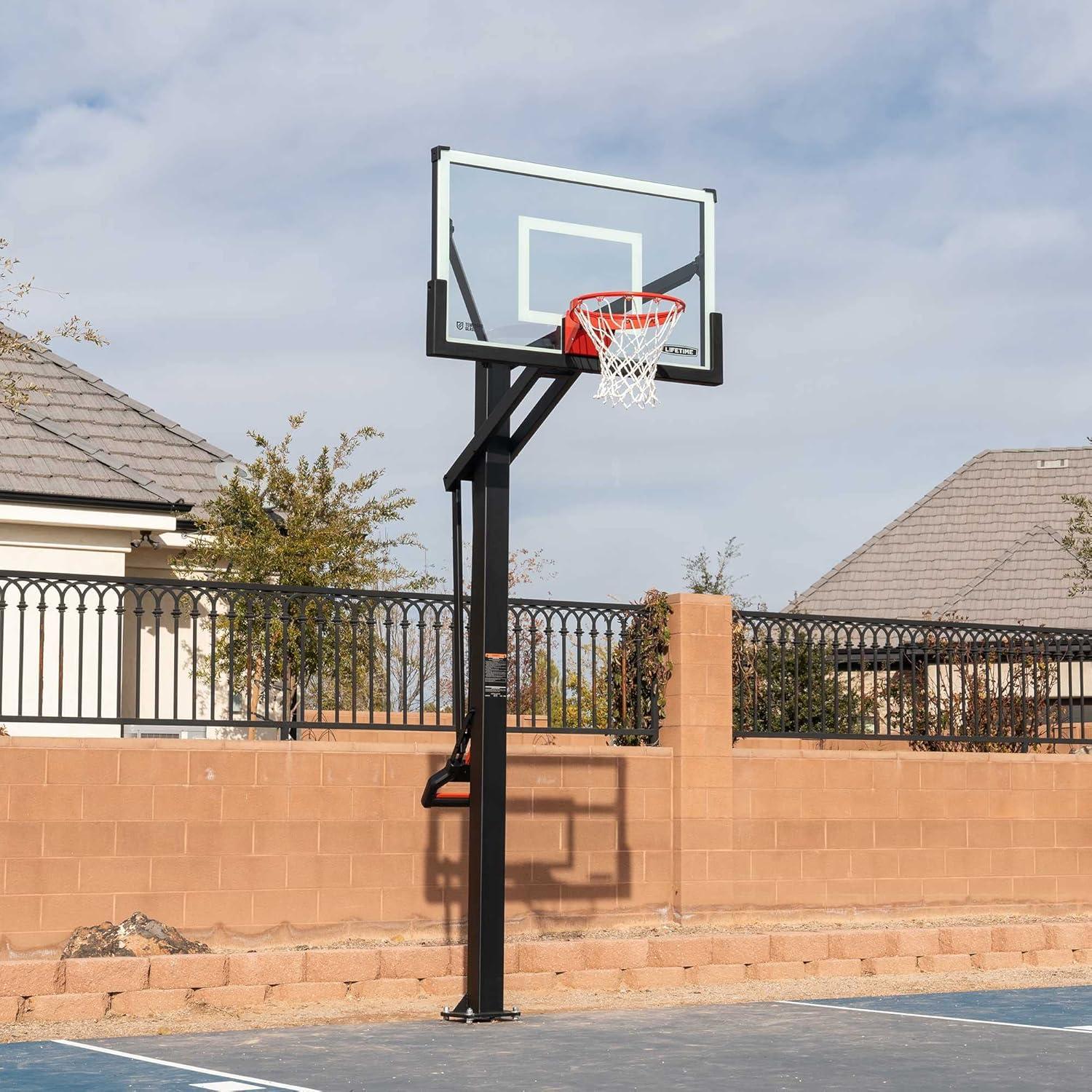Lifetime 54" Mammoth Bolt Down Basketball Hoop