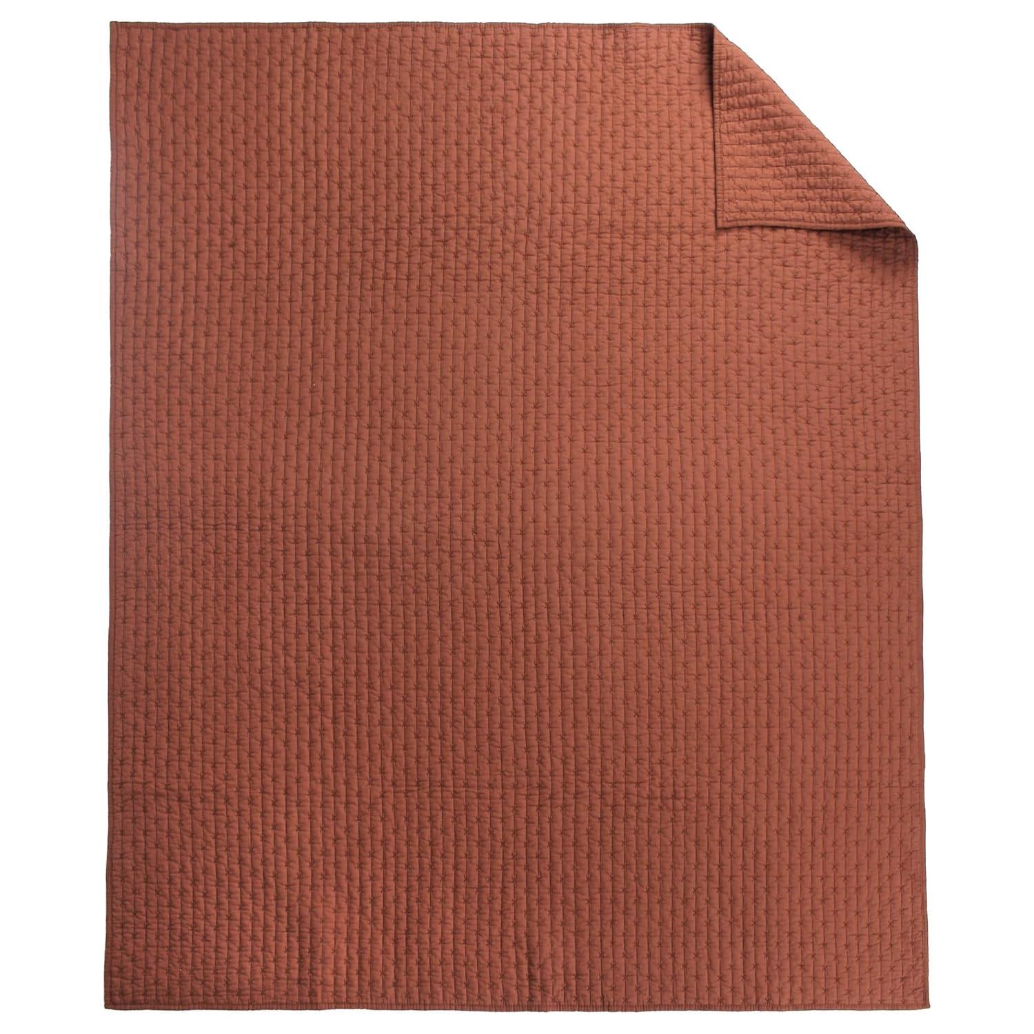 Madison Park Journey Oversized Quilted Throw with Scalloped Edges