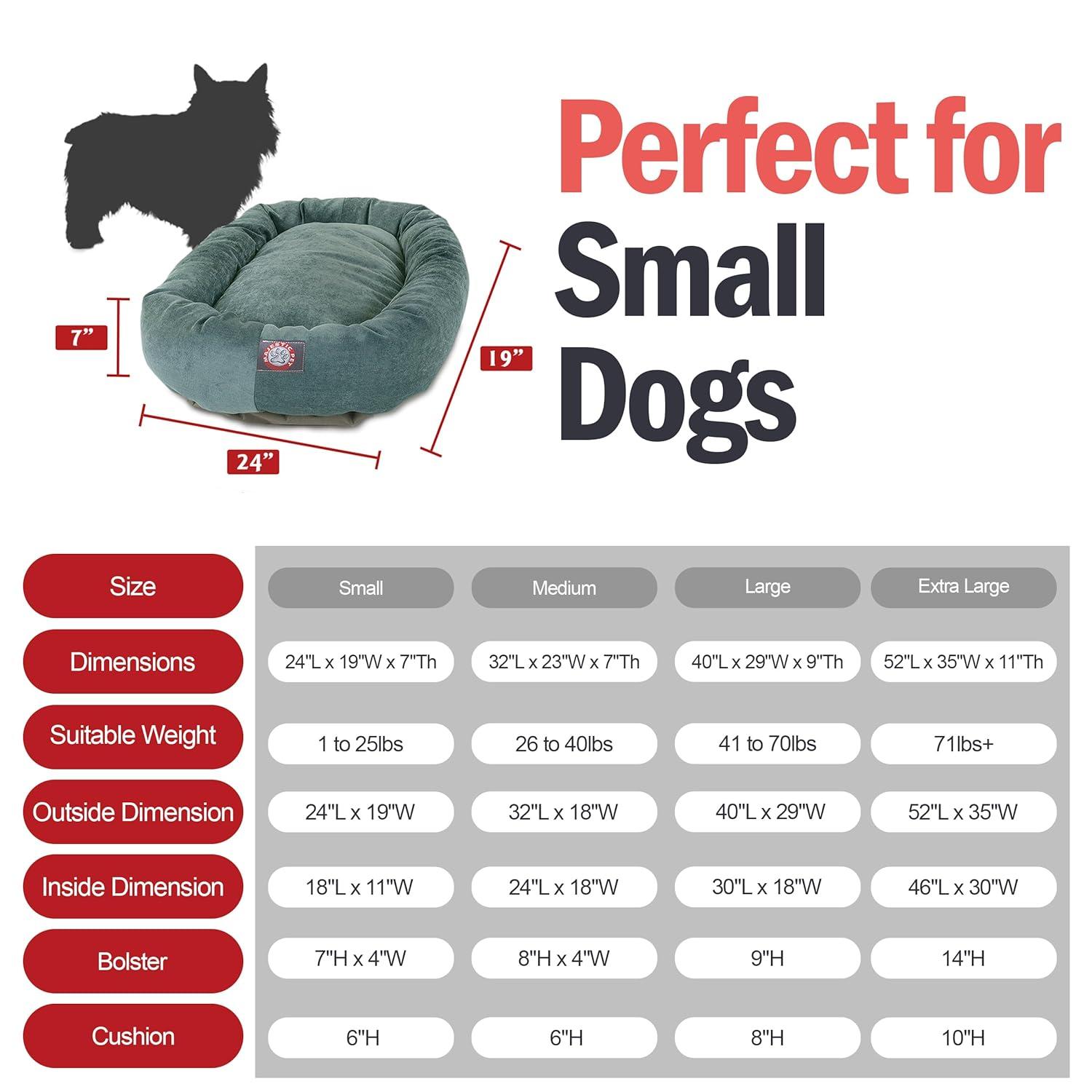 Majestic Pet Products Oval Pet Bed