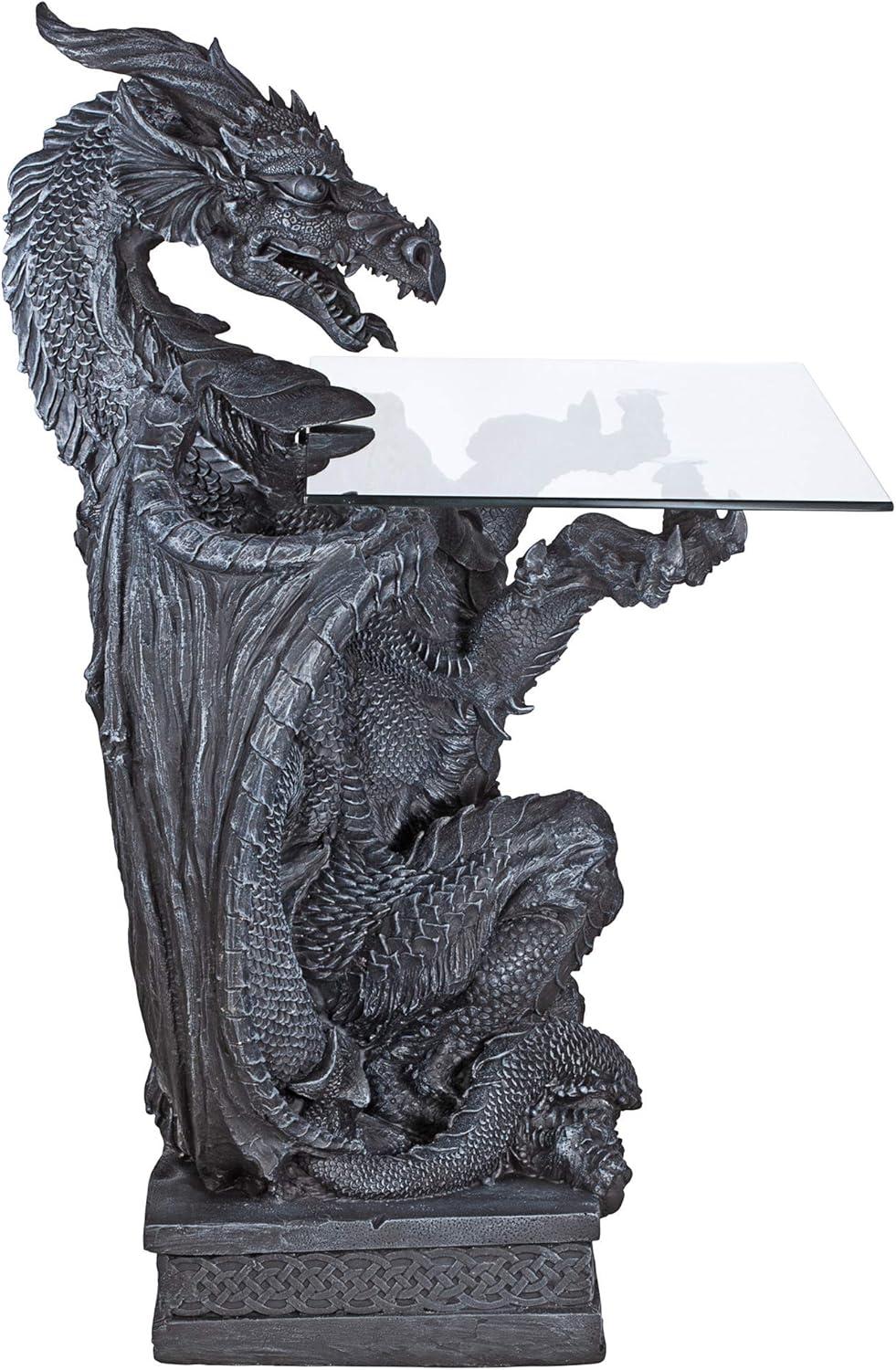 Subservient Dragon 27.5'' Console Table