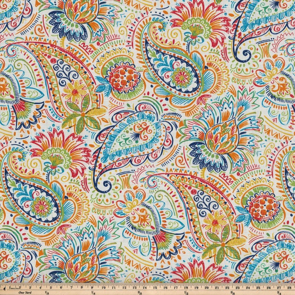 Paisley Indoor/Outdoor Reversible Throw Pillow