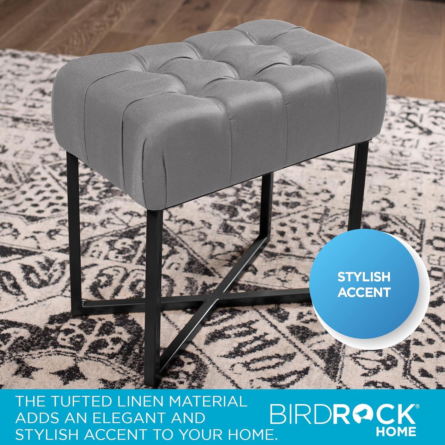 BirdRock Home Upholstered Ottoman