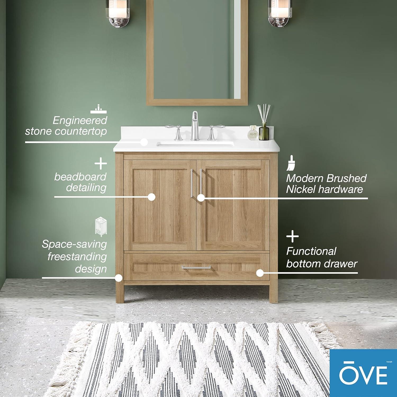 OVE Decors Kansas 36" Single Bathroom Vanity