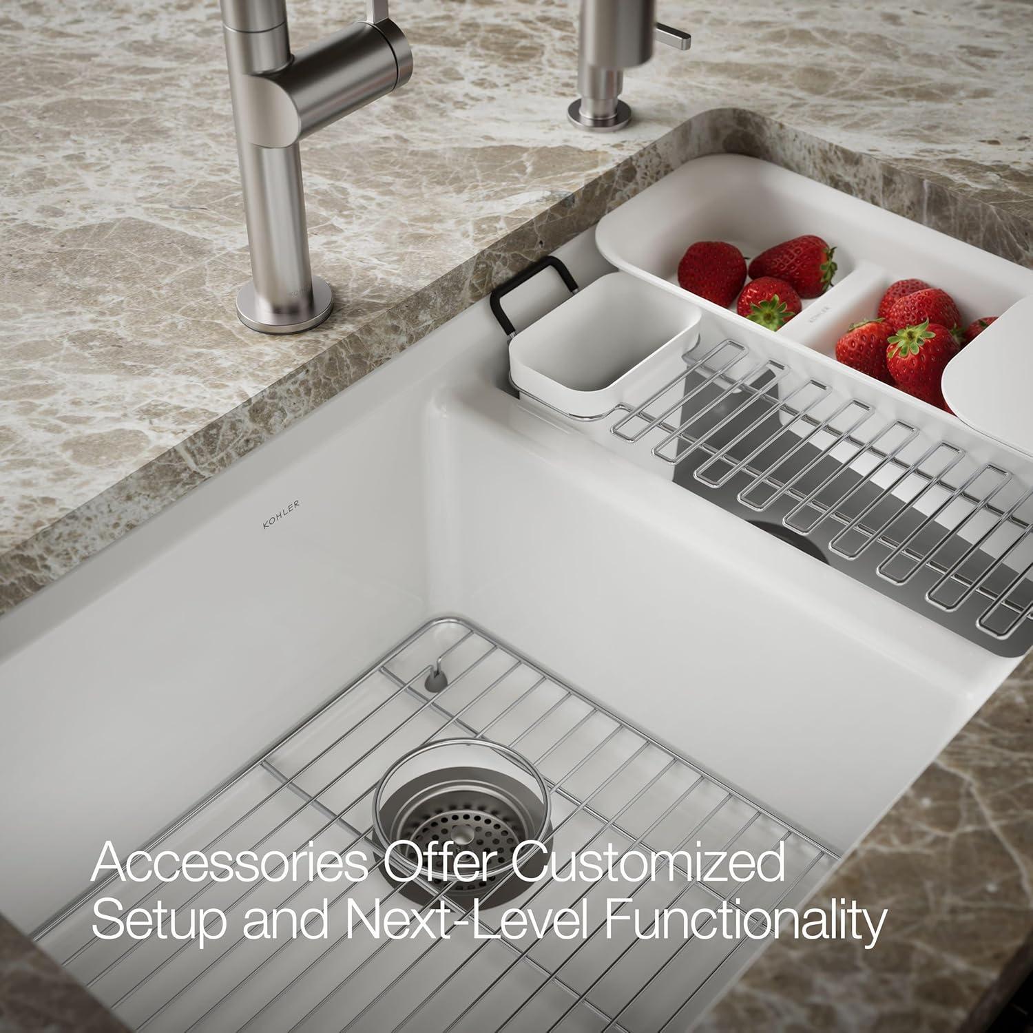 Riverby 33" L x 22" W Double Basin Undermount Kitchen Sink