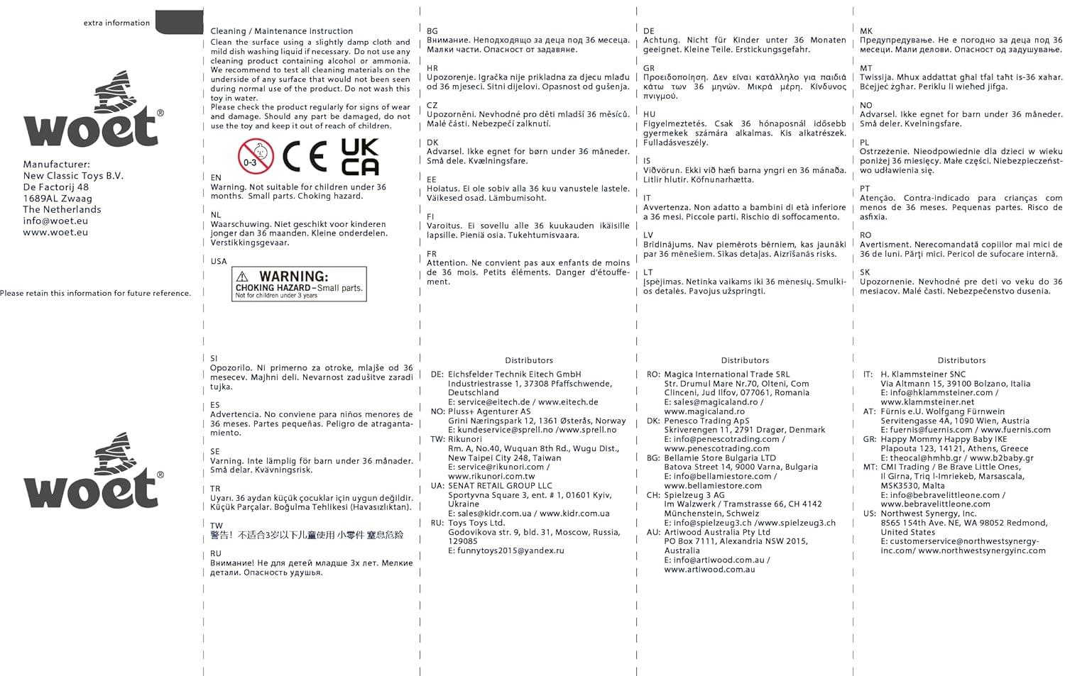 New Classic Toys Mixer Set Off-White