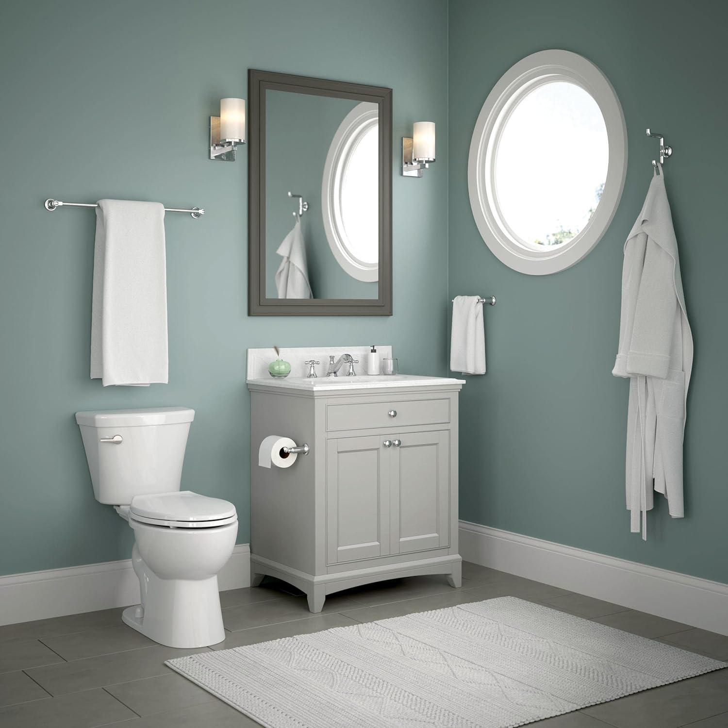 Woodhurst 24 in. Wall Mount Towel Bar Bath Hardware Accessory