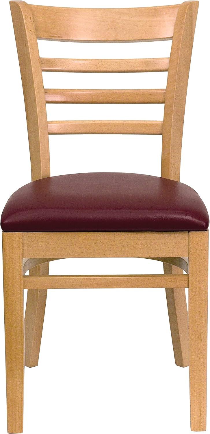 Red Barrel Studio® Ladder Back Wooden Restaurant Chair
