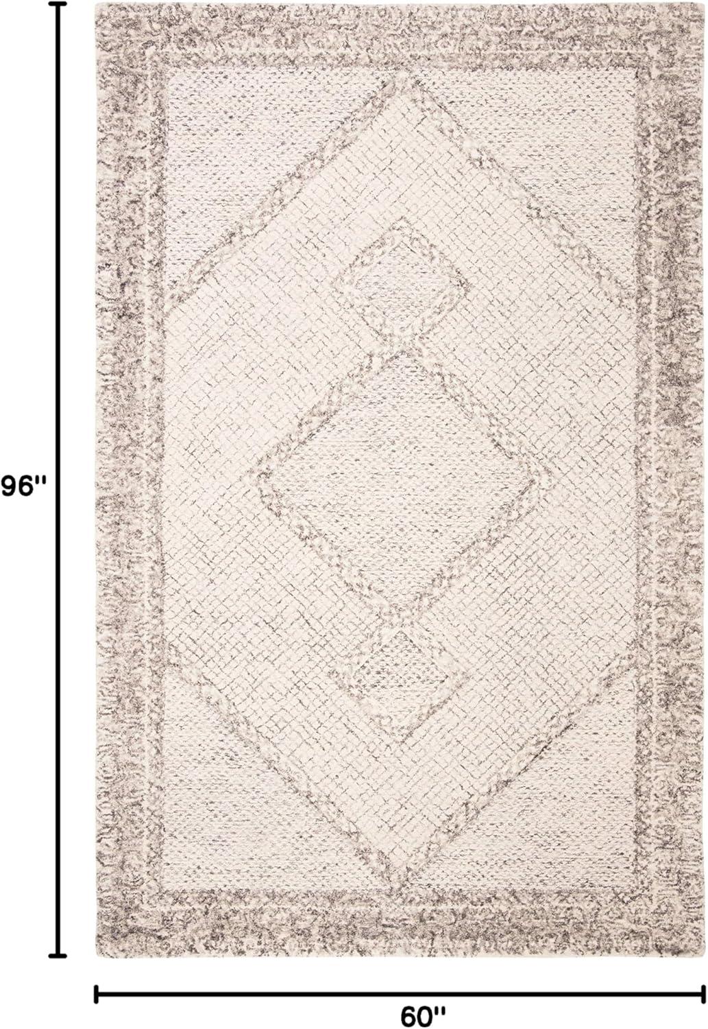 Abstract ABT345 Hand Tufted Area Rug  - Safavieh