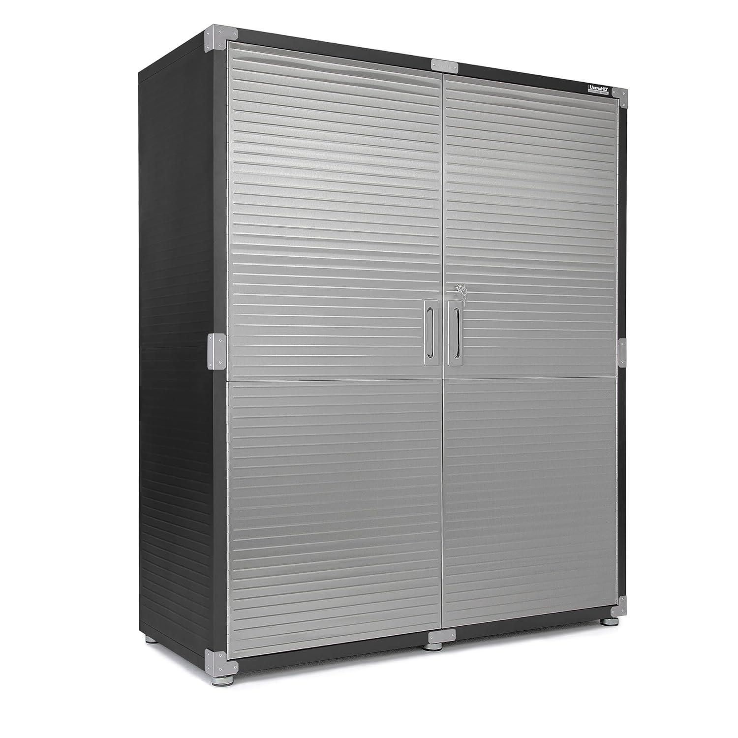 UltraHD® Seville Classics UltraHD Extra-Wide Storage Cabinet, 60" W x 24" D x 72" H