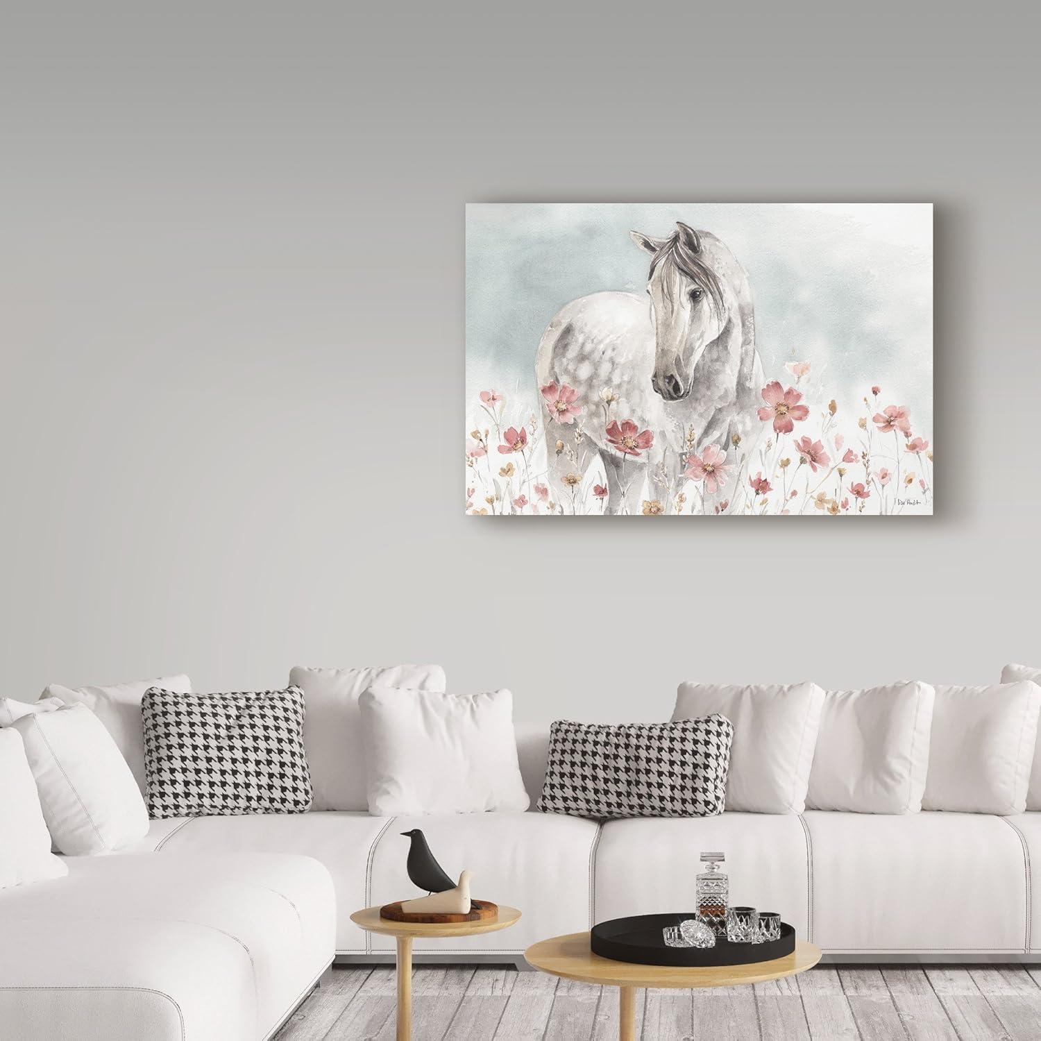 22" x 32" Lisa Audit 'Wild Horses I' Canvas Art