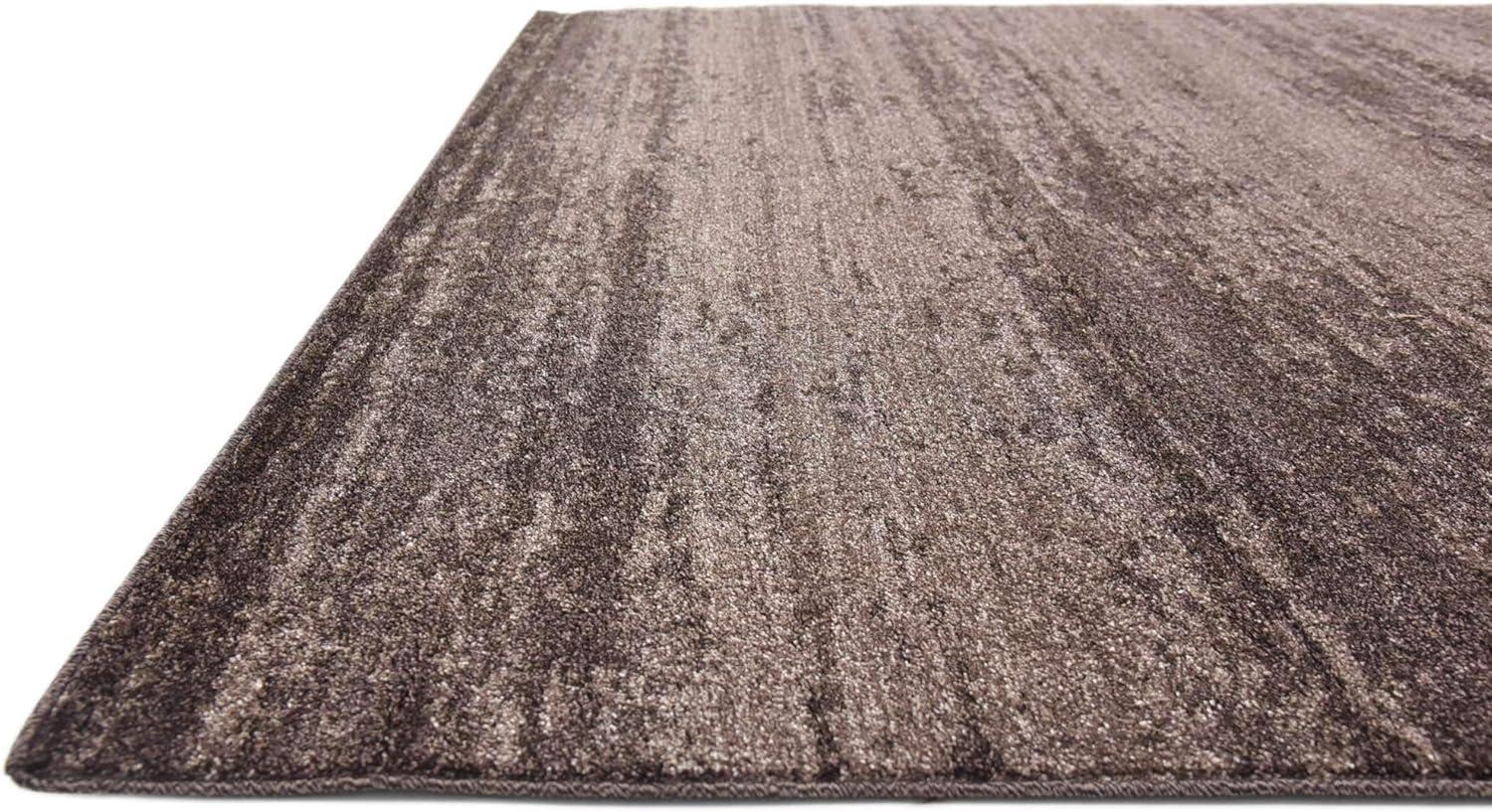 Unique Loom Del Mar Collection Area Rug - Lucille (7' 10" Square, Gray/ Ivory)