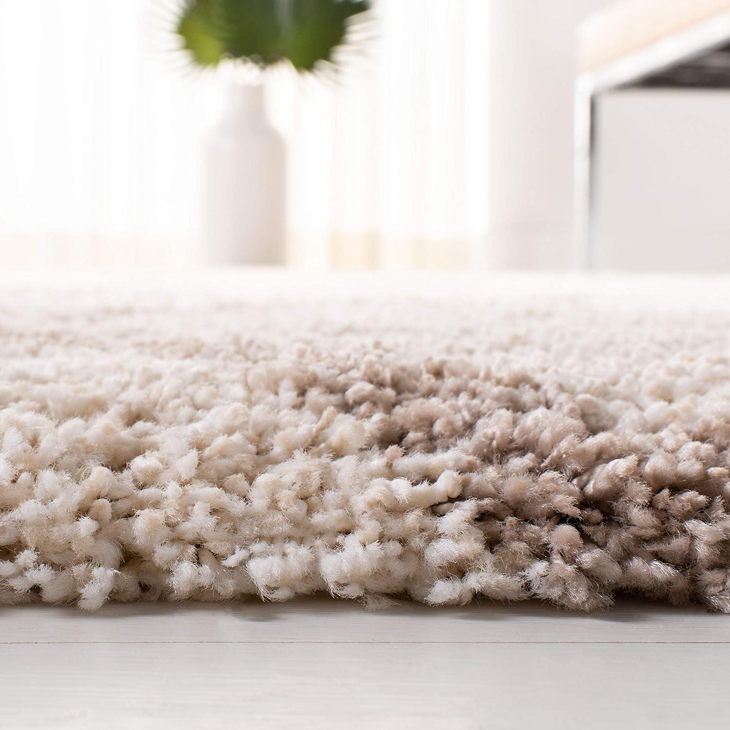 Dallas Shag SGD257 Power Loomed Indoor Area Rug - Ivory/Beige - 8'x10' - Safavieh.