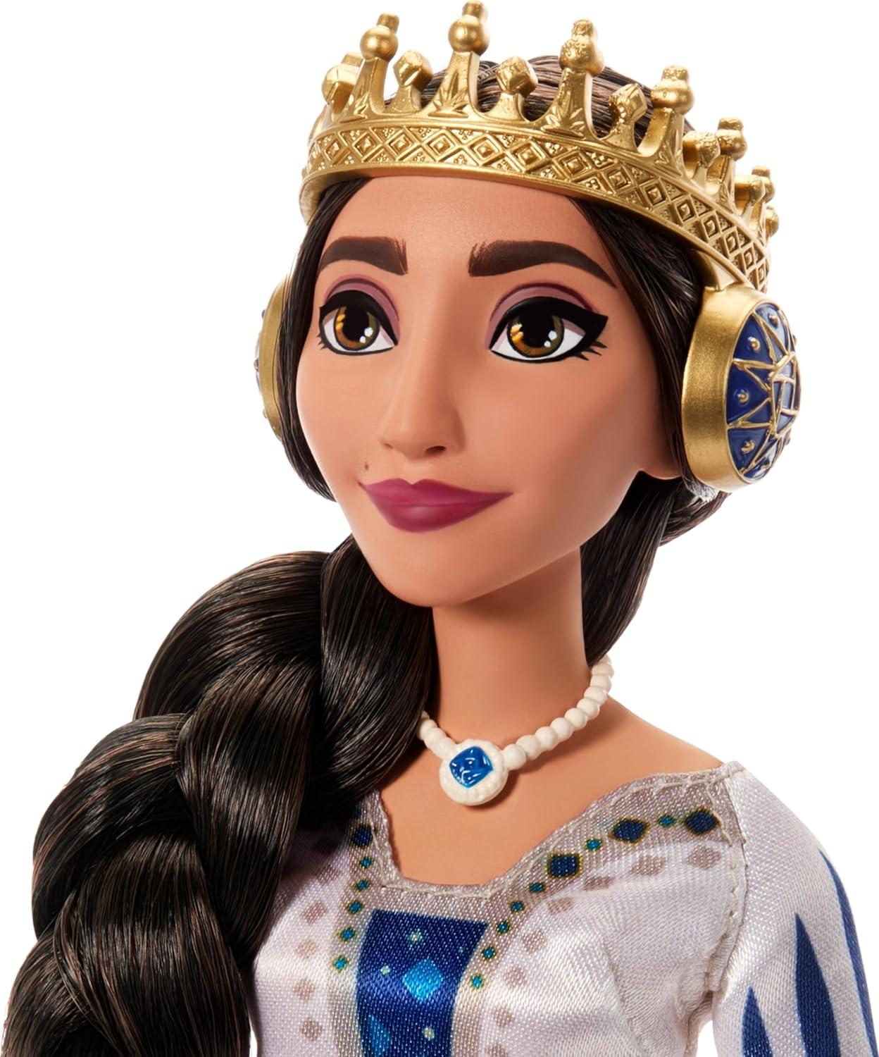 Disney 100 Wish King Magnifico & Queen Amaya Posable Fashion Dolls New with Box