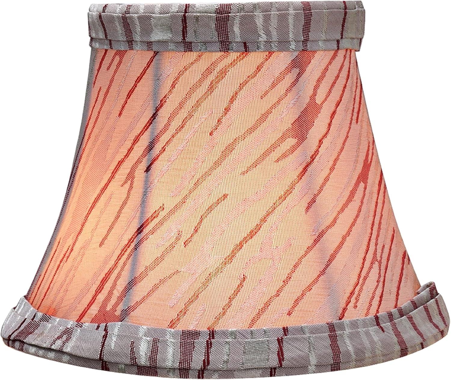 4'' H Textured Fabric Bell Lamp Shade (Set of 6)