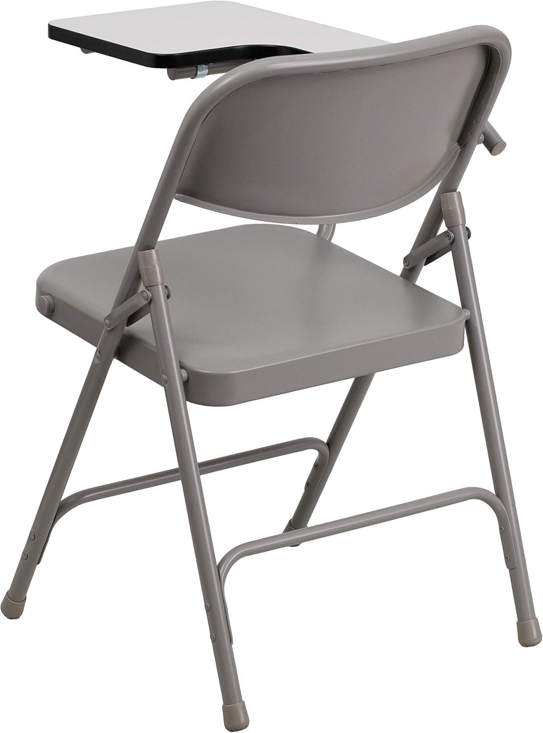 Mission Steel Folding Chair with Right Handed Tablet Arm - Event Chair