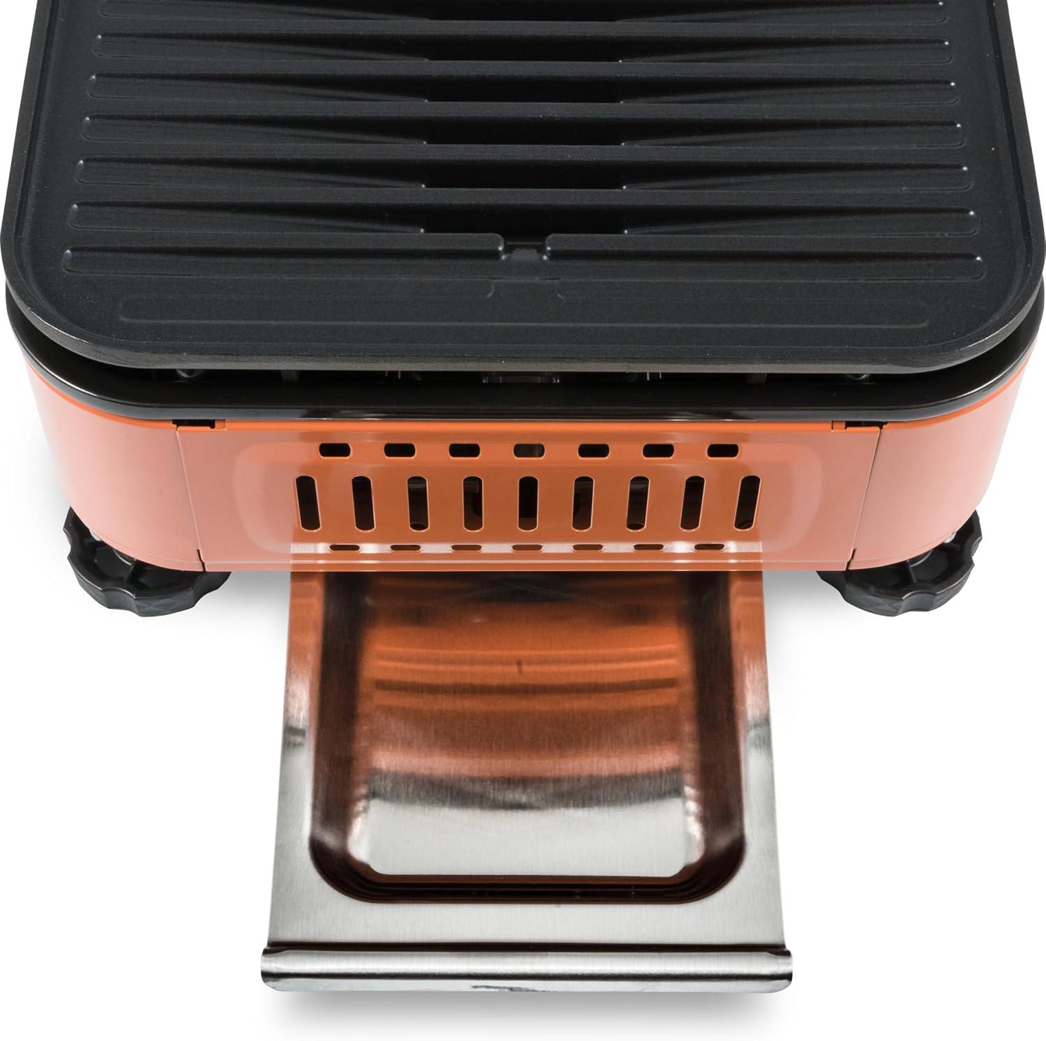 Eureka 2572202 SPRK Portable Butane Camping Grill, 1 Burner, Potters Clay