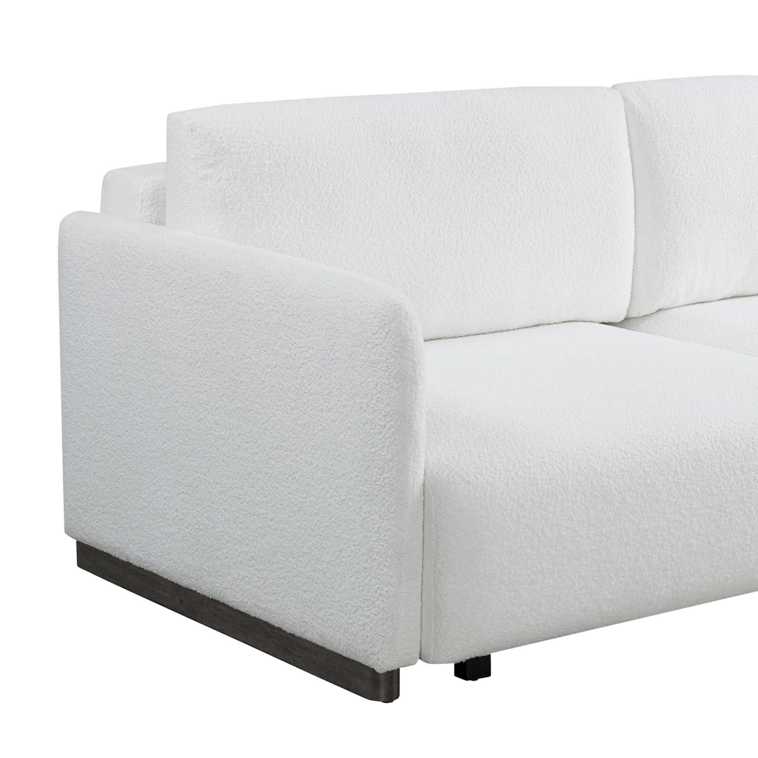 Serta Durango 86" Upholstered Queen Size Convertible Sleeper Sofa