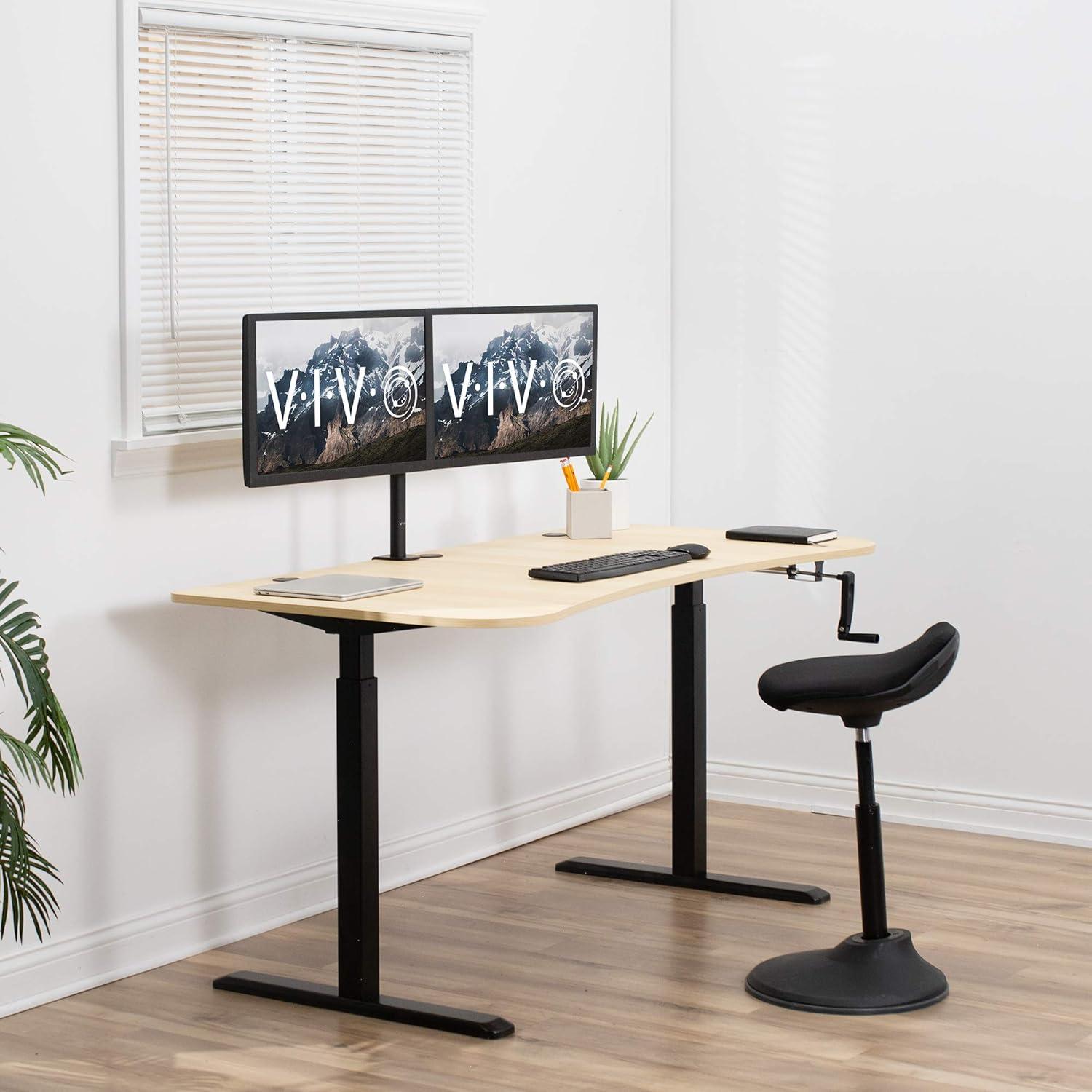 63in x 32in Crank Height Adjustable Desk