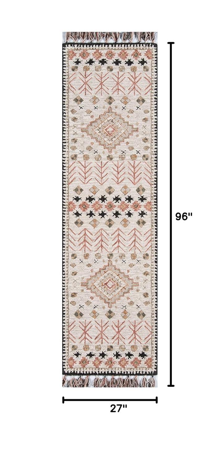 Momeni Tahoe Wool Hand Tufted Multi Runner 2'3" X 8'