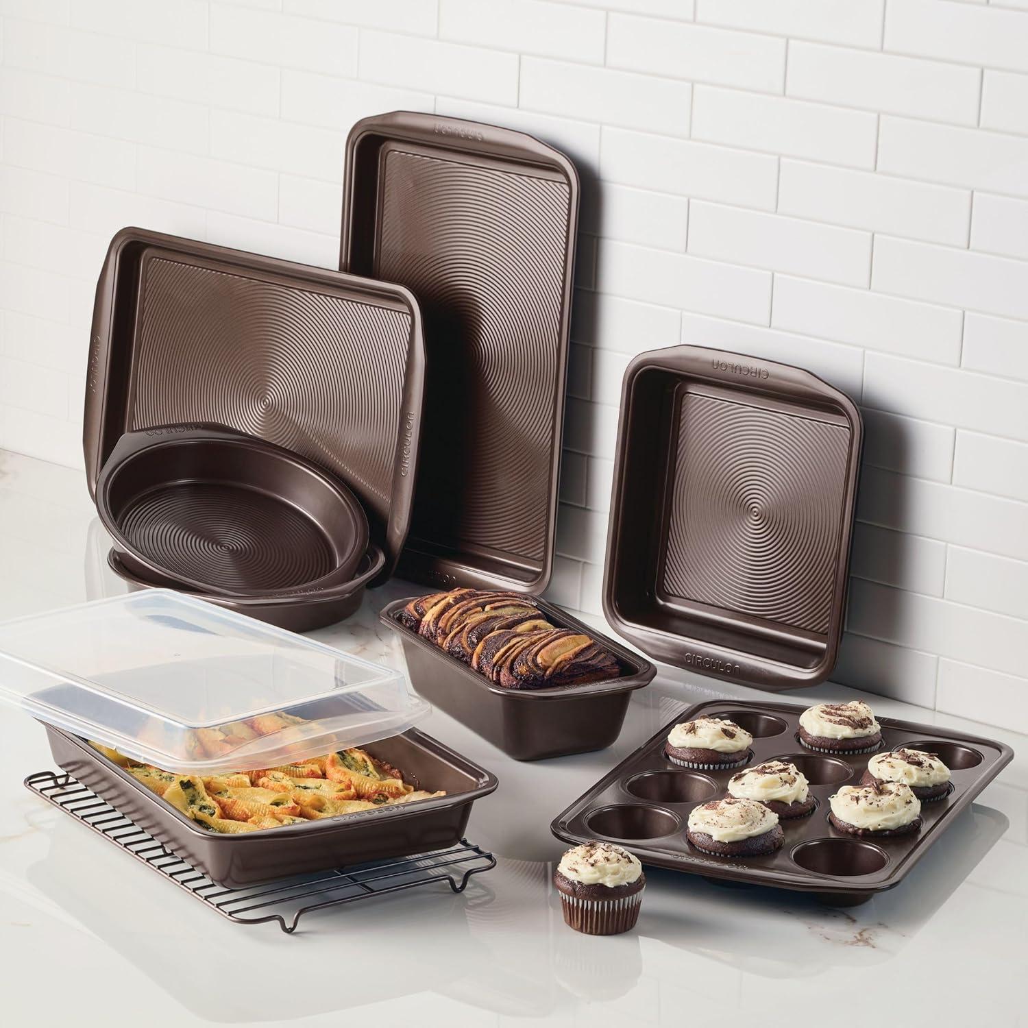 Circulon Circulon Bakeware Nonstick Bakeware Set / Baking Pans, 10 Piece