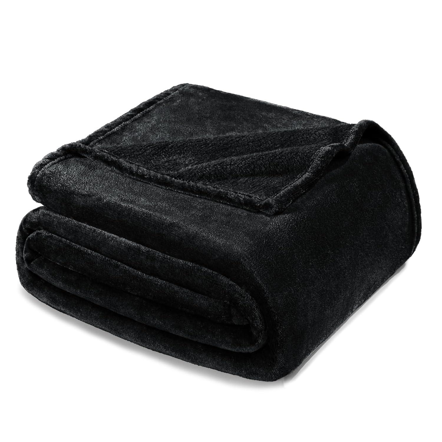 Bare Home Bare Home Microplush Fleece Blanket - Fuzzy, Warm, Bed/Throw Blanket