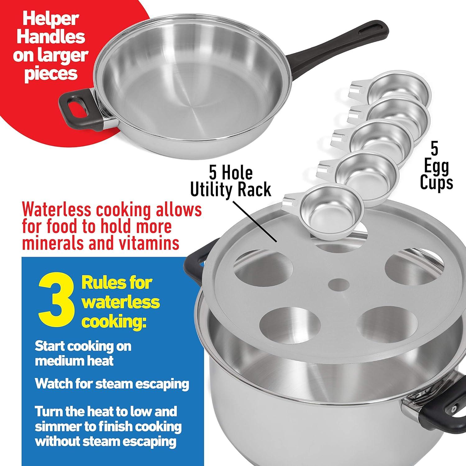 Maxam 9-Element Cookware